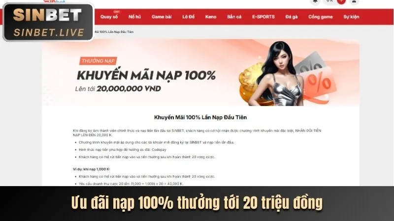 Hoàn trả thể thao và casino Choáng Club PC